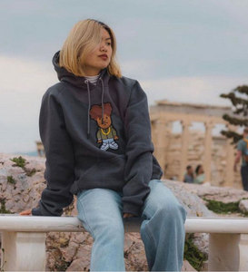 Venta al por mayor de ropa informal de uso de invierno sudaderas con capucha para las mujeres en diferentes colores de diseño de uso al aire libre de moda térmica sudaderas con capucha para las mujeres - Product Image 1