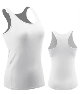 Débardeur d'été pour femmes de haute qualité Camisole décorée de dentelle sans couture confortable avec décoration de broderie tricotée - Product Image 2