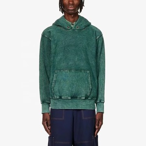 Sweat à capuche personnalisé sur mesure, style rétro, en coton molletonné 100%, streetwear pour homme, respirant et de haute qualité - Product Image 3