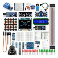 Kit de composants pour débutants MEGA2560 R3, écran LCD 1602, module d'écran LCD 0,96 pouce, apprentissage électronique, expérience DIY