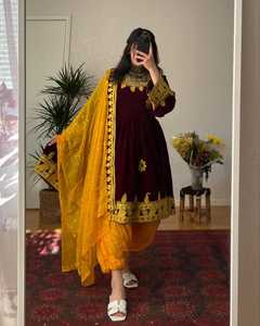 ชุดเดรสอัฟกันคุชีคุณภาพสูง ขายดี ราคาดีที่สุด แฟชั่นผู้หญิง สไตล์ใหม่ ชุดคุชี ชุดอัฟกานิ รับผลิตแบบ OEM - Product Image 5