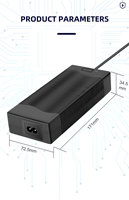 Adaptateur secteur AC DC XVE 24V 5A 120W avec certification TUV CE ERP, OEM personnalisé pour imprimante 3D, bande LED