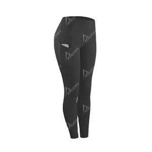 Leggings de yoga à taille élastique respirants et absorbant l'humidité, leggings de sport à taille haute pour femmes, vêtements de sport doux, respirants et extensibles. - Product Image 1