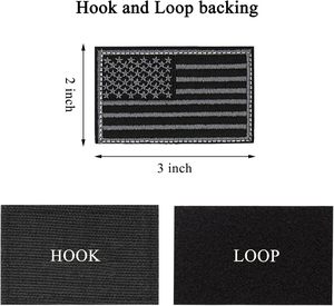 12 piezas de parche de moral táctico divertido al azar parches de gancho y bucle de bordado completo para gorras mochilas chaleco arnés - Product Image 4