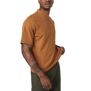 เสื้อยืดแขนสั้นผ้าคอตตอนสำหรับผู้ชายดีไซน์ตามสั่งฤดูร้อน - Product Image 3