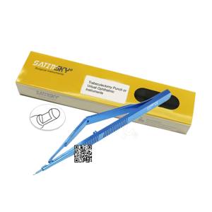 เครื่องมือผ่าตัดตาสแตนเลสแบบแมนนวลเครื่องมือสำหรับใช้ในการเจาะรู - Product Image 2