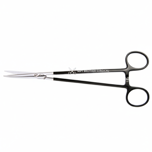 Ciseaux de dissection Metzenbaum de qualité supérieure, courbés/droits, revêtus de noir, instruments dentaires et chirurgicaux professionnels - Product Image 1