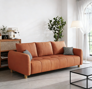 Sofá en Oferta, Tejido Agradable al Tacto, Sofá para Sala de Estar, Múltiples Tamaños Disponibles, Sofá de 3 Plazas, Sala de Estar Grande - Product Image 6
