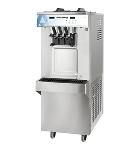 NOUVEAU - Machines à glaces molles GravityFed 208-230V à double saveur TwinTwist, sur pieds, pour la fabrication de glaces - Product Image 1