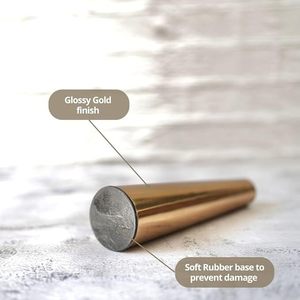 Jarrón de flores moderno hecho a mano indio, decoración de mesa de Metal de hierro transparente, jarra de flores de acero inoxidable de cobre, vacaciones de Navidad - Product Image 3