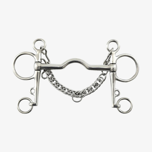 Mors de cheval en acier inoxydable de qualité supérieure, durables, confortables et fiables, équipement d'équitation haute performance, personnalisable OEM ODM - Product Image 1
