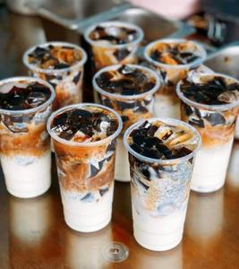 Super quality Disposable 24oz PP <b>Plastic</b> <b>Cups</b> with Flat Dome <b>Lids</b> Hot and Cold Drink <b>Cup</b> for Coffee Tea Juice Hot Selling 2026 - Product Image 2