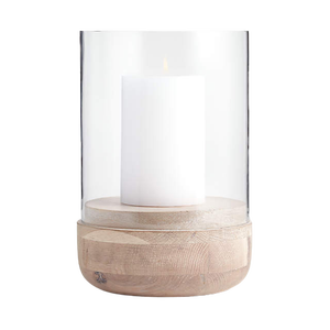 Wooden Candle Holder Antique Design Unique Handmade <b>White</b> Wash Finishing Set of 3 Decorative Lighting for Home Hotel & Office - Product Image 6