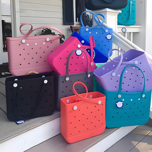Bolsa de Playa de EVA Impermeable con Estampado de Dibujos Animados Personalizado, 1300g, con Orificios, Antideslizante, para Eventos al Aire Libre - Product Image 2
