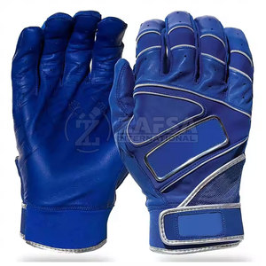 Direct Sale Custom Fit Organic Cotton <b>Baseball</b> Batting Gloves with Shock Absorbing Feature Customized Color & Logo for Training - Product Image 4
