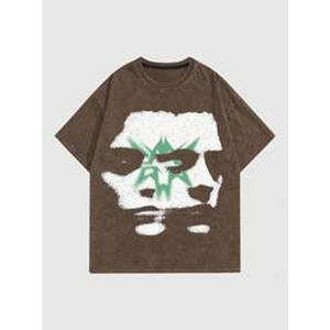 Camiseta deportiva tejida de microfibra de algodón 100% para hombre, Camiseta estampada de manga corta de Color sólido con logotipo personalizado - Product Image 4