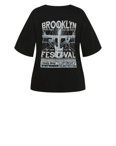 Camiseta extragrande personalizada para mujer con estampado holgado de invierno para cualquier ocasión - Product Image 4