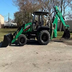 Jccb 3CX รถแทรกเตอร์ล้อประสิทธิภาพสูงรถตักดินสภาพดีรถตักดินที่ใช้แล้วตลับลูกปืนปั๊มเกียร์เครื่องยนต์ - Product Image 1