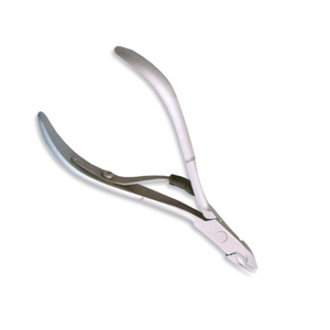 Pince à cuticules à ressort unique professionnelle en acier inoxydable avec poignée en papier personnalisé Logo et emballage - Product Image 3