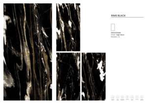 Azulejos de Porcelana Negros de Primera Calidad con Acabado Brillante - Product Image 2