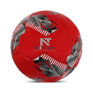 เทคโนโลยีการแข่งขันฟุตบอลไฮบริดแบบมืออาชีพวัสดุพื้นผิว TPU ลูกบอลออกแบบเองและโลโก้ตามสั่ง - Product Image 1