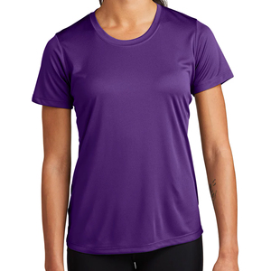 OEM Jogging Wear Ras Du Cou T-shirts Dames Respirant 100% Polyester TShirt Femmes D'été Running Tee Shirt Femmes - Product Image 4