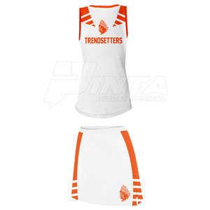Uniformes de Porristas para Mujer de la Mejor Calidad, Suministro Directo de Fábrica, Spandex/Poliéster, Transpirables, Cómodos, para Toda Temporada - Product Image 6