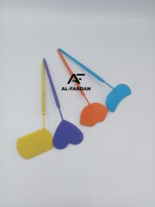 Miroirs d'extension de cils professionnels avec logo personnalisé Forme de cœur carré de lune en acier inoxydable japonais grande quantité - Product Image 5