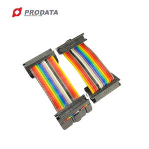 Arnés de cableado del cable del conector plano 28AWG del color del arco iris con diseño duradero y atractivo - Product Image 4