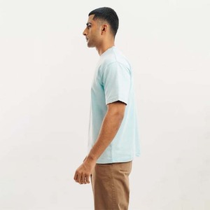 T-shirts à sublimation en polyester 100% pour hommes, maillot streetwear uni à manches courtes et coupe respirante, t-shirts imprimés unis de grande taille - Product Image 3
