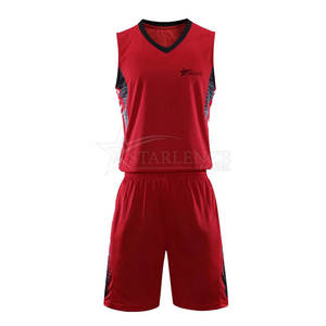 Offre Spéciale Personnalisable Basketball Uniforme Set Plus Size Respirant Quick Dry 100% Polyester avec Votre Propre Logo-Vente en Gros - Product Image 1