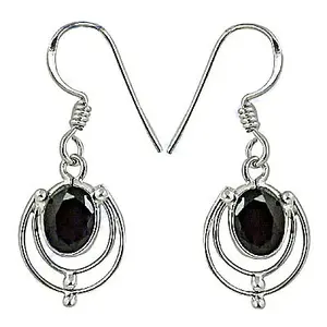 Boucles d'oreilles en quartz noir et perles plaquées or pour les mariages et les fêtes des femmes - Product Image 2