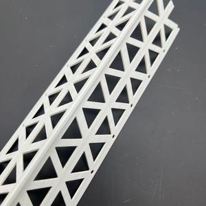 Profilé d'angle blanc - Aucun maillage n'est installé aux angles des murs pour renforcer et protéger les bords contre les dommages - Product Image 3