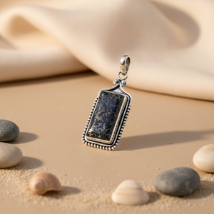 สร้อยคอจี้ทรงเรขาคณิตประดับเพทายชุบโรเดียมสำหรับผู้หญิง-เครื่องประดับของขวัญสุดอินเทรนด์ - Product Image 1