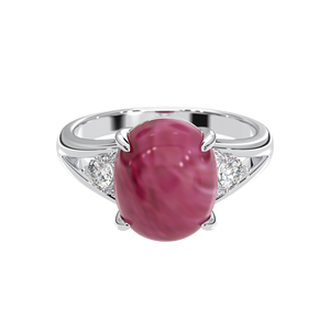 Nouvelle mode bagues de luxe bijoux pour femmes 925 argent Style Vintage couleur rubis CZ pierre bague pour femmes fabricant du Vietnam - Product Image 6