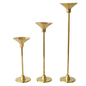 Attractive Designer Candle <b>Light</b> Dinner Votive Holder Handcrafted <b>Leaf</b> Handcrafted Metal Candle Custom Finished Candle Set - Product Image 5