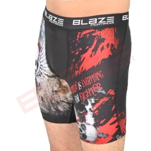 Blaze Fight Wear Custom Sublimation Compression <b>Shorts</b> New Eco-Friendly Design Running BJJ Workout Training Athlete Nogi Unisex - Product Image 1