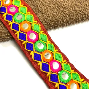 Benutzer definierte Polyester Stickerei Gurtband für Haustier Halsband Angebote im Großhandel kunden spezifische Farben und Muster