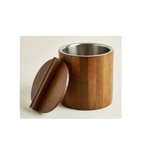 Diseño atractivo de buena calidad, cuenco enfriador de diseñador de Metal para accesorios de Bar, cesta enfriadora de vino hecha a mano, mango redondo - Product Image 6