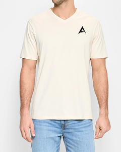 Nouveaux hommes coupe décontractée 100% t-shirt en coton doux pour hommes avec broderie de Logo personnalisé et commandes en gros d'impression numérique disponibles - Product Image 1