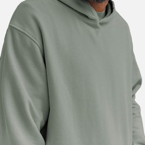 Sudadera con Capucha de Forro Polar Orgánico para Hombre, Colores y Logotipo Personalizables, Secado Rápido, Transpirable, Informal, con Bolsillos - Product Image 3