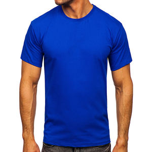Léger Double Panneau Hommes T-shirts En Gros 100% Coton À Manches Courtes T-shirts D'été Fit Muscle Musculation T-shirt Hommes - Product Image 1