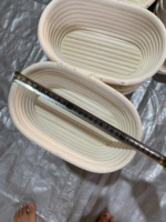 Cesta Decorativa Tejida a Mano de Ratán Natural Ecológico para el Hogar