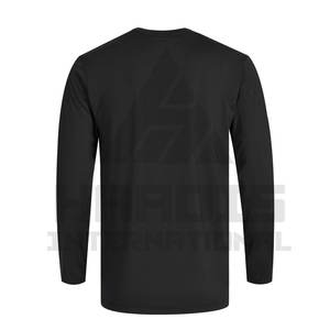 Custom High Quality Men's <b>Raglan</b> Crew Neck <b>Long</b> <b>Sleeve</b> <b>T</b>-<b>Shirt</b> 100% Cotton Blank <b>Long</b> <b>Sleeve</b> <b>T</b>-<b>Shirt</b> for Men - Product Image 6
