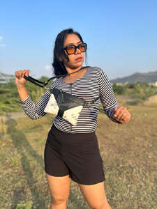 Bolso de piel de vaca con diseño de pelo occidental, bandolera, multiusos, de alta calidad, novedad - Product Image 2