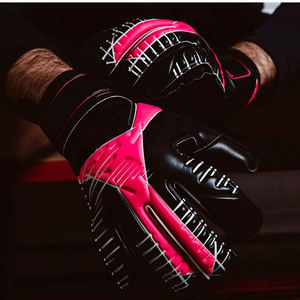 Vente en gros Gants de football professionnels Gants d'entraînement en latex PU respirant Meilleurs gants de gardien de but pour l'extérieur - Product Image 6