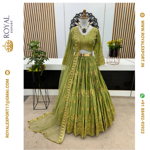 Nouveau beau design Collection Lehenga Choli au tarif de gros par Royal Export Surat - Product Image 2