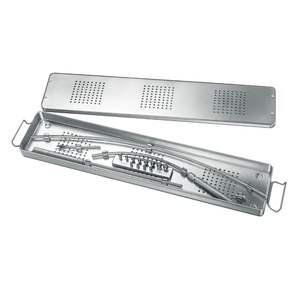 Juego de instrumentos ortopédicos Fijación de fracturas óseas Kit completo de tornillos de taladro quirúrgico Acero inoxidable Incluye caja de esterilización - Product Image 6