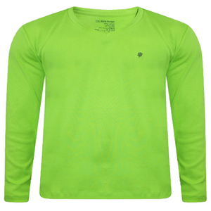 Camiseta con cuello en V para hombre, superventas, bastante suave y cómoda, ligera, personalizada, camiseta en blanco, precio de fábrica - Product Image 4
