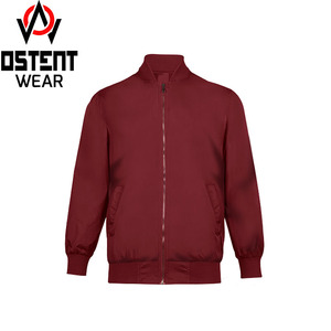 Veste matelassée pour hommes grande taille 5XL toile col montant hiver fermeture éclair manteau décontracté vente en gros sur mesure - Product Image 5